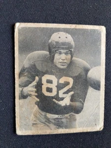 Tarjeta de fútbol americano Bowman 1948 #4 Ray Poole - New York Giants (en muy buen estado) - Imagen 1 de 3