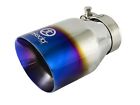 aFe for Takeda Clamp-on Exhaust Tip Blue Flame 2-1/2 IN Inlet x 4 IN Outlet x 7