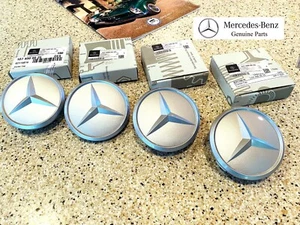 Mercedes Benz Wheel Center Hub Caps R107 W113 W114 W116 W123 W126 W460 Bundt - Picture 1 of 7
