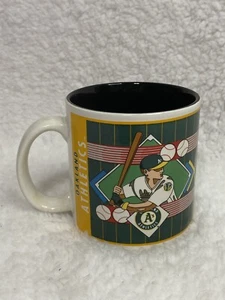 Oakland Athletics A's Kaffeebecher 1993 grün MLB Baseball Sport Impressionen - Bild 1 von 5