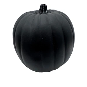 Halloween Kürbis Thanksgiving Kürbis schwarz künstlicher Kürbis - Bild 1 von 7