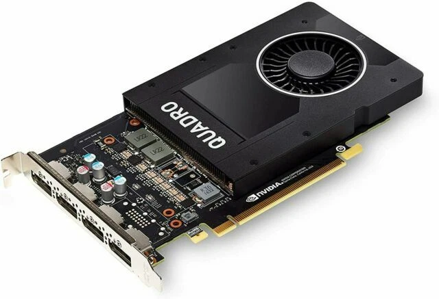 Nvidia Quadro P2000 Graphics Card 5GB GDDR5 1024 CUDA Cores Pascal GPU 4x DP 1.4 - Image 1 of 1