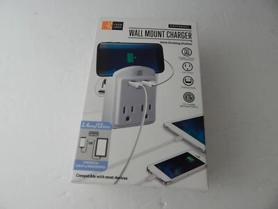 Case Logic Universal Wall Mount Charger With Docking Station New - Image 1 of 4