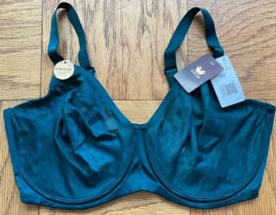 40G  WACOAL Elevated Allure Underwire Bra,  Dark Sea, New - Image 1 of 4