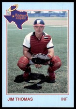 1988 Grand Slam Jim Thomas A Baseball Card #23