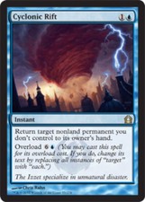 1x Cyclonic Rift LP, English MTG Return to Ravnica