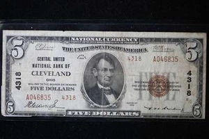 1929 $20, valuta nazionale, Cleveland, OH., vendita negozio 091017 - Foto 1 di 2
