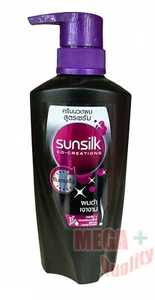 380ml Sunsilk CO-CREATIONS Black Shine Hair Serum Conditioner Keratin Henna - Picture 1 of 3