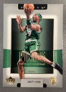 PAUL PIERCE 2003-04 UPPER DECK FINITE GOLD 67/100 - Picture 1 of 2