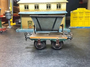 VINTAGE 1910s-1920s MARKLIN 1 GAUGE TIPPER CAR C-6 GRADE #3 - Picture 1 of 8
