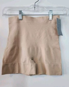 Unbranded Boy Short Control Top Underwear Womens Large Biege Stretch NWT - Picture 1 of 7