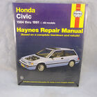 Haynes Honda Civic 1984 thru 1991 Automotive Repair Manual 42023