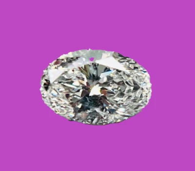 GIA Certified OVAL Brilliant .31 Carat Loose Mined Natural Diamond - Image 1 of 4