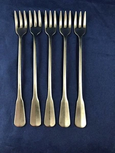 Set 5 Cocktail Forks COLONIAL ARTISTRY Stainless by Oneida Distinction - Picture 1 of 3