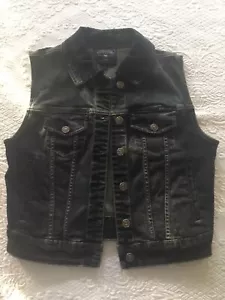 Gilet denim donna JUST USA taglia large (veste Med) nuovo mai indossato - senza etichette - Foto 1 di 8