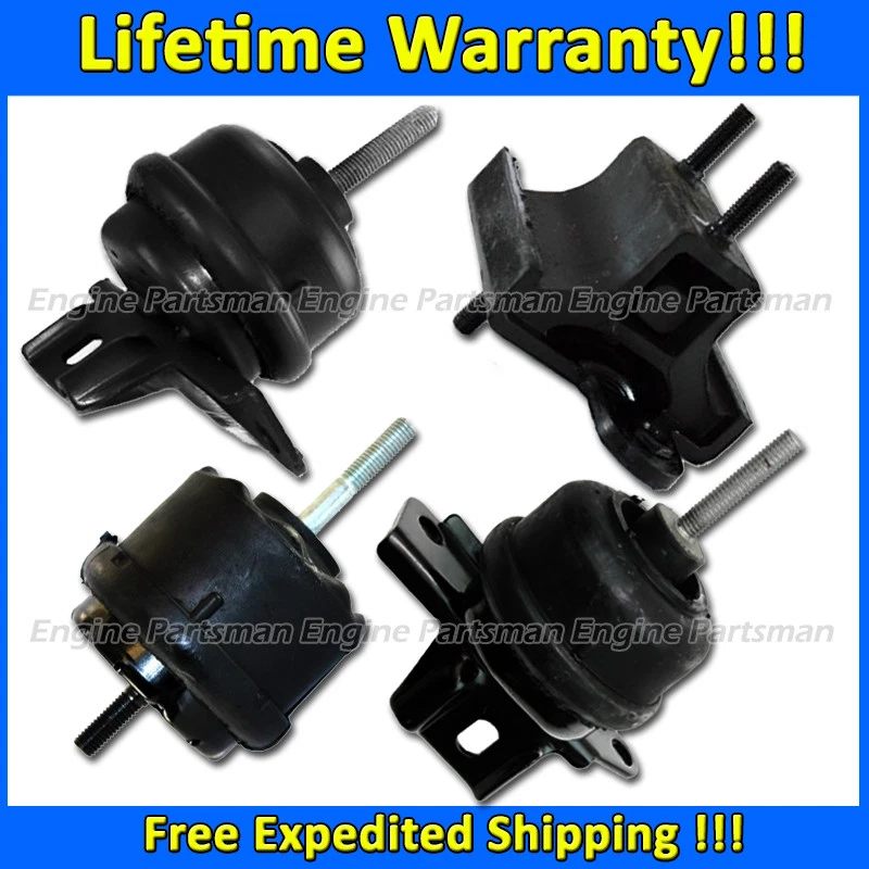 Juego de montaje de motor y transmisión K1935 4 piezas para Buick Park Avenue 2000-2005 3,8 L Foto 1 de 1