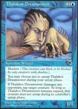 MTG magic cards 2x x2 Light Play, English Thalakos Dreamsower Tempest
