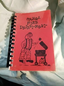 Omega Fire Department Recipes Cookbook Iowa Falls Iowa  - Imagen 1 de 9