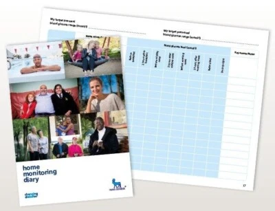 Novo Nordisk Record Monitoring Diary to Store Blood Glucose Results ■ NEW ■