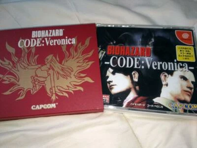 Sega Dreamcast Resident Evil Code Veronica Game software Biohazard Horror Action - Image 1 of 4