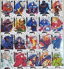 2023 Marvel Anime Vol 2 COMPLETE BASE SET (1-100) Spider-Man, Iron Man etc