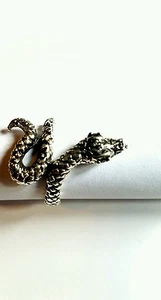 Anillo serpiente plata - Imagen 1 de 4