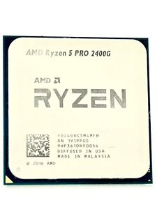 Amd Ryzen 5 Pro 2400G 3.6Ghz Quad Core 65W Am4 64-bit Processor Yd240Bc5M4Mfb