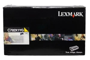 Cartucho de tóner Lexmark C792X1YG amarillo extra alto rendimiento original OEM - Imagen 1 de 1