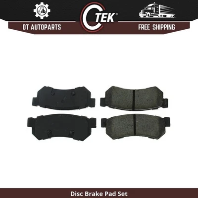 Para Chevrolet Optra 2007-2010 | Pastilhas de freio a disco traseiras centrais | Semi-metálicas - Imagem 1 de 4