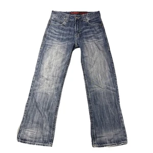 Jeans Rock & Roll Uomo 30x30 Blu Denim Doppio Barilotto Relax Dritto - Foto 1 di 10