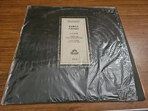 PABLO CASALS cello - BACH Solo Cello Suites #1 & 2 - ANGEL COLH-16 LP Vg+ - Picture 1 of 6