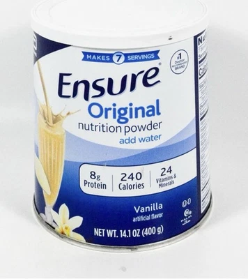 Ensure Original Nutrition Powder Meal Replacement Vanilla 14.1 Oz SHORT DATE - Image 1 of 3
