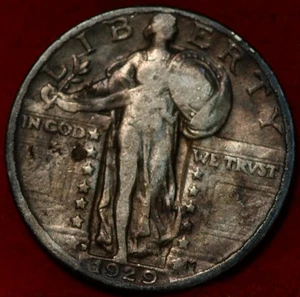 1929-D Denver Mint Silver Standing Liberty Quarter - Picture 1 of 2