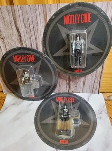 3X Motley Crue (Shout At The Devil) Super7 Black & White ReAction Figures - Picture 1 of 7