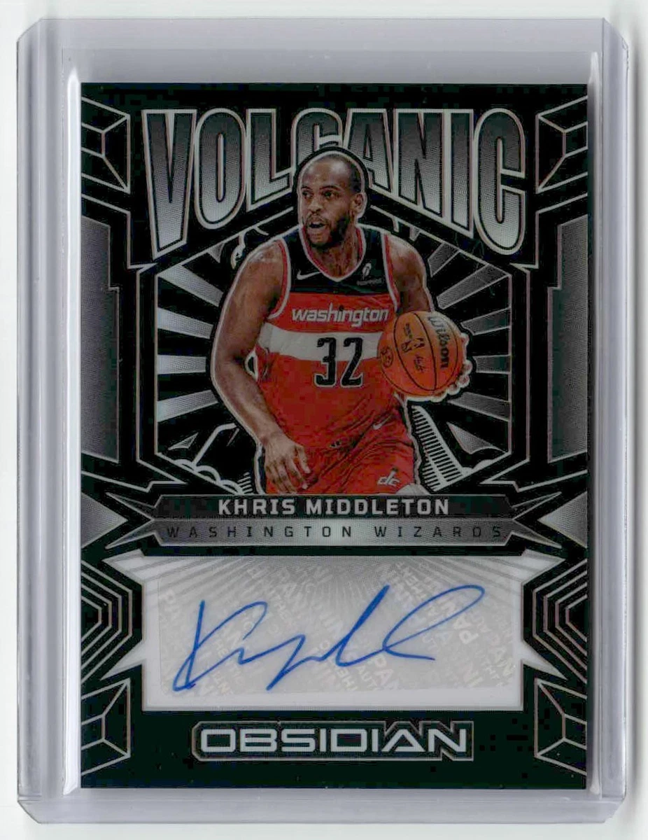 Panini Khris Middleton Basketball Autographed Sports Trading Cards
