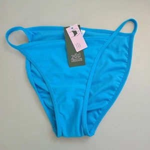 Wild Fable M (8-10) freche Bikinihose pink vorne U-Ausschnitt niedriger Bund hohes Bein - Bild 1 von 4
