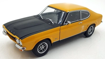 Minichamps 1/18 Scale Diecast 180 089070 Ford Capri 2600 RS 1970 Yellow/Black - Image 1 of 4