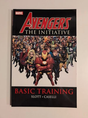 Комиксы Marvel Avengers The Initiative Basic Training Trade 2008 в мягкой обложке - Изображение 1 из 2