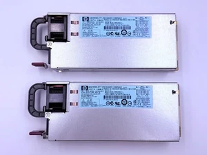 2 x HP 511777-001 499250-001 Power Supply 460W DL380 / DL360 G6 G7 HSTNS-PL14 - Picture 1 of 5