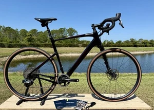 Cannondale Topstone Carbon 1 Lefty Gravel Bike Large SRAM Etap AXS XPLR Dropper - Picture 1 of 21