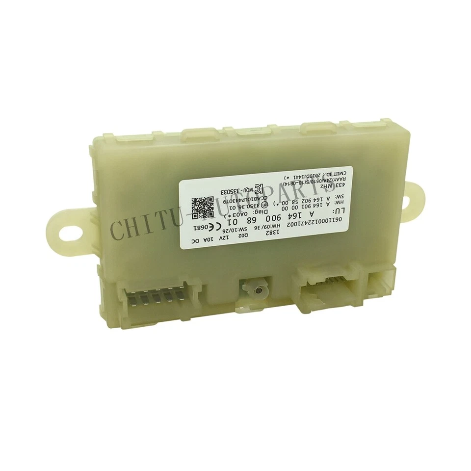 Rear Left Keyless Start Control Module Unit for Mercedes-Benz 2006-2011 W164 GL - Image 1 of 4