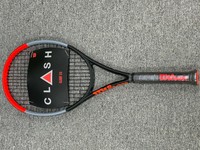 Wilson Clash 100 Tennis Racquet, Grip 4 3/8 , STRUNG, Brand New