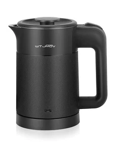 Small Electric Tea Kettle 0.6L - Lightweight Double Wall 20 Oz - Picture 1 of 2