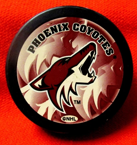 Phoenix Coyotes Souvenir Hockey Puck wkc4 Cover
