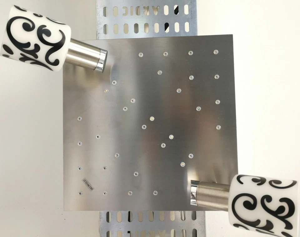 EGLO My Choice Deckenstrahler 2x9w Energiesparlampe 32x0 06w LED Dekor Glas Ni