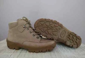 BALLY Women's Appolonia Nubuck Leather Boots Beige Size 7.5 Made in Portugal - Picture 1 of 5