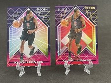 2021-2022 Panini Recon Kawaii Leonard red holo /199 & Base
