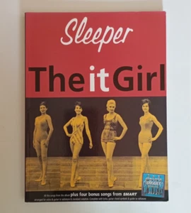 SLEEPER THE IT GIRL SONG BOOK WITH TABLATURE LYRICS SOFTBACK MAGAZINE/BOOK 1996 - Picture 1 of 12