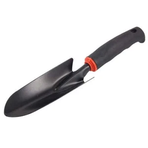 Antislip Plastic Grip Metal Garden Trowel Shovel Hand Tool Black 12.3" - Picture 1 of 6
