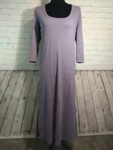 Neu mit Etikett THE NINES by HATCH Damen-Umstands-MAXIKLEID LILA – Größe MED - Bild 1 von 11